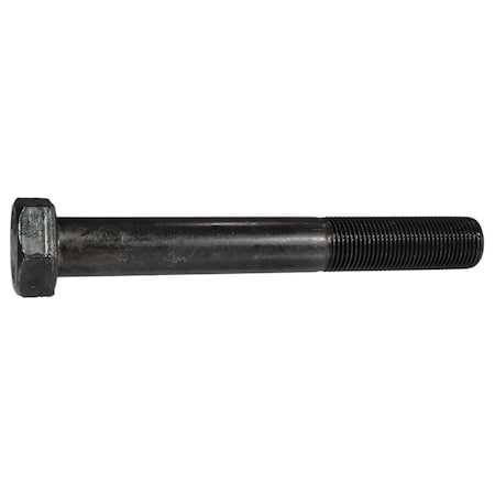 Midwest Fastener Class 10.9, M18-1.50 Hex Head Cap Screw, Plain Steel, 140 mm L, 2 PK 931303